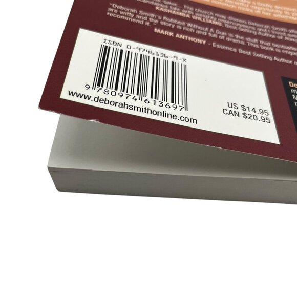 Robbed Without A Gun By Deborah Smith Novel 2004 Paperback Signed - Picture 16 of 16